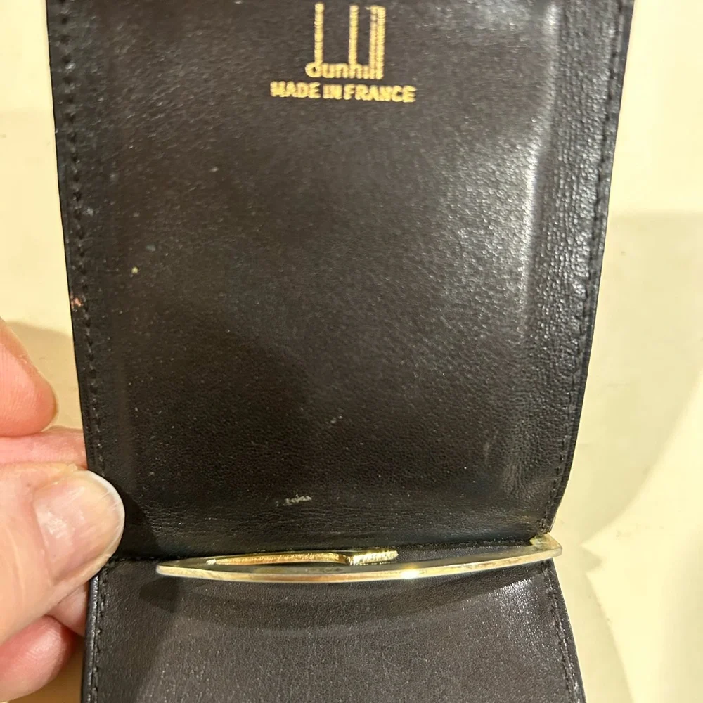 Dunhill trifold wallet